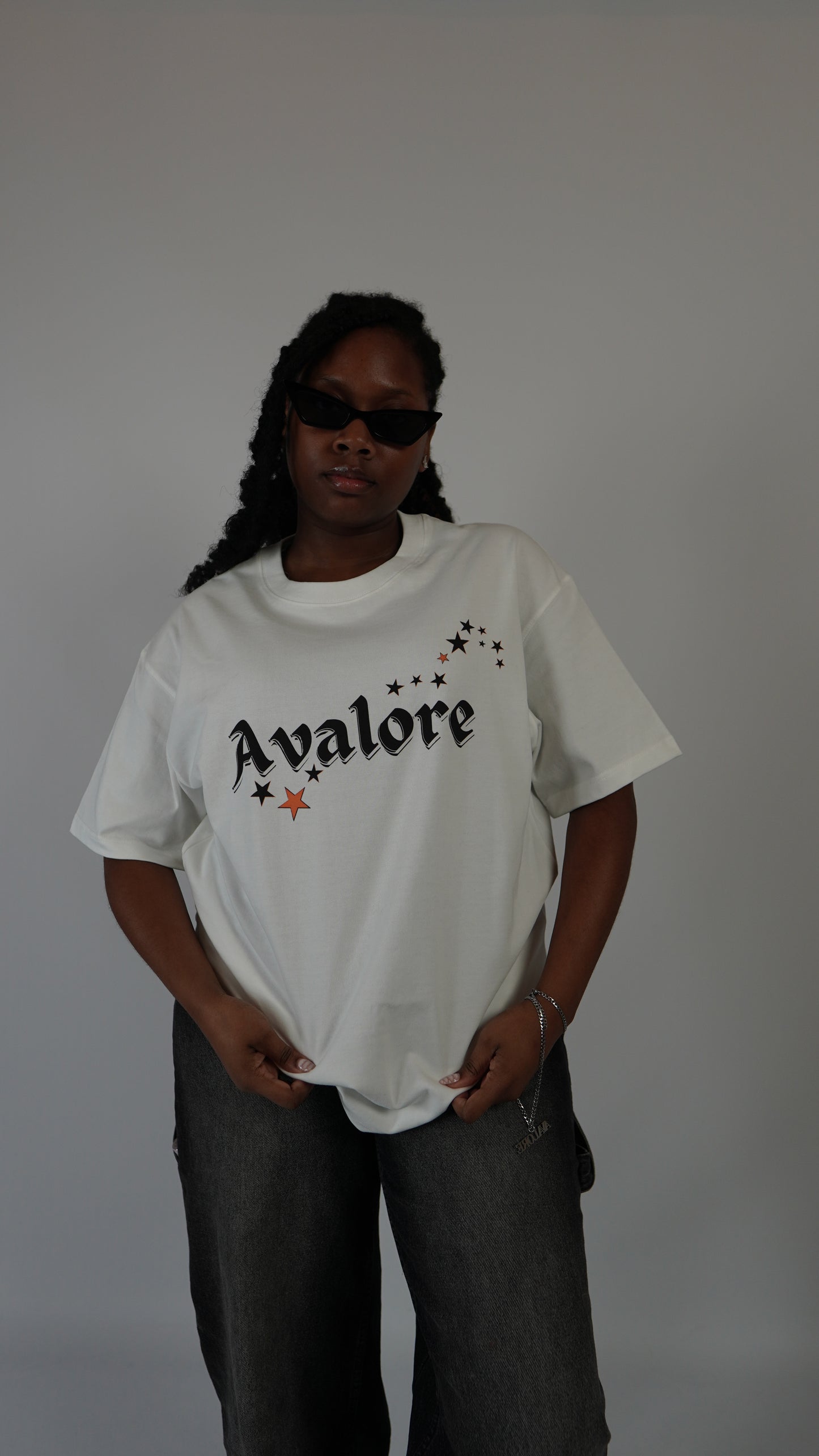 White Avalore Star T-Shirt